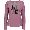 3077 Ladies' Extra Soft Tri-Blend Longsleeve Thumbnail